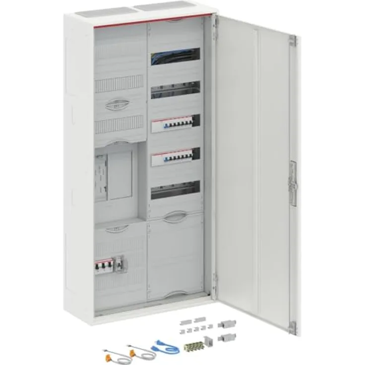 Striebel & John BA27CB6V Zählerschrank, Baureihe ComfortLine A, 5-reihig, verkehrsweiß