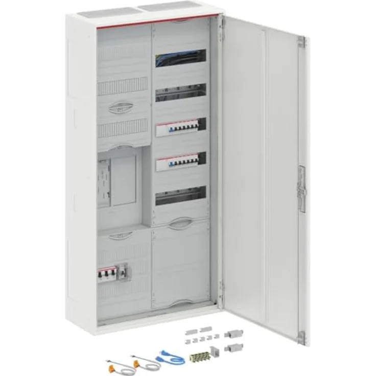 Striebel & John BA27CB6V Zählerschrank, Baureihe ComfortLine A, 5-reihig, verkehrsweiß – Bild 1