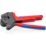 Knipex Crimp-Systemzange 97 43 66 EVO (rot/blau, für MC4 EVO 2 Solar-Steckverbinder)