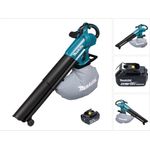 Makita DUB 187 G Akku Laubbläser und Laubsauger 18 V Brushless + 1x Akku 6,0 Ah - ohne Ladegerät, mit Xtreme Protection Technology (XPT)