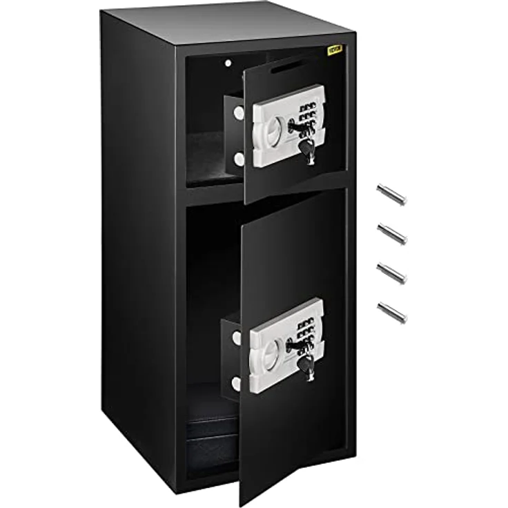 VEVOR Digitaler Tresor 74 l, Sicherheitskasten mit digitaler Kombination für den Heimgebrauch, Safe für Geld, Schmuck, Dokumente – Bild 1
