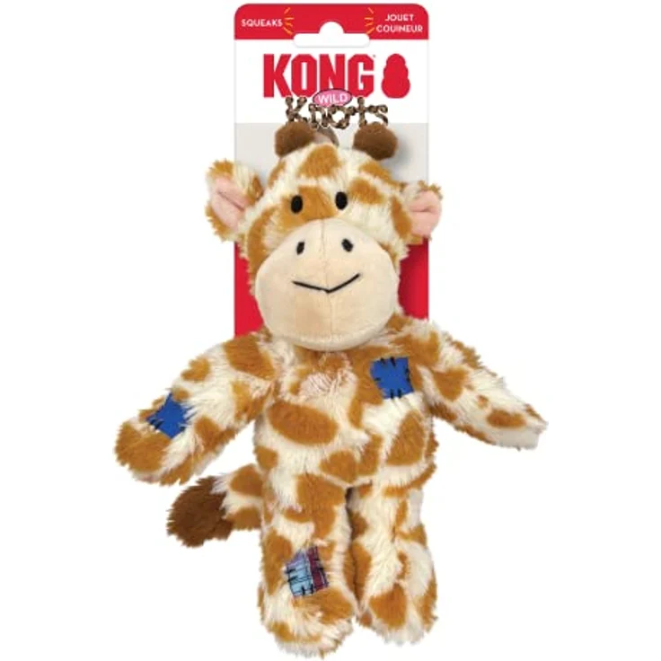 KONG - Wild Knots Giraffe Squeak Toy S/M (634.7370) – Bild 2