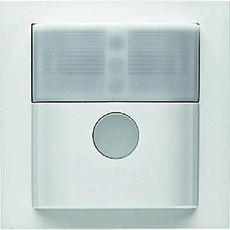 Hager Tapa für Bewegungsmelder 2,2 m, berker.Net, für Serien S.1/B.3/B.7, polarweiß, glänzend, langlebig und robust