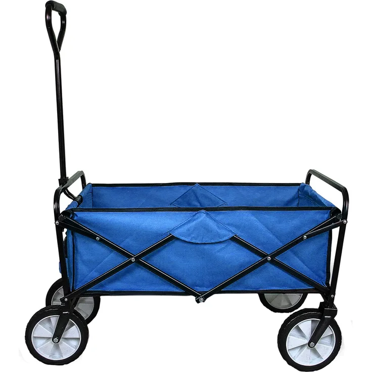 Faltbarer Gartenwagen - Blau
