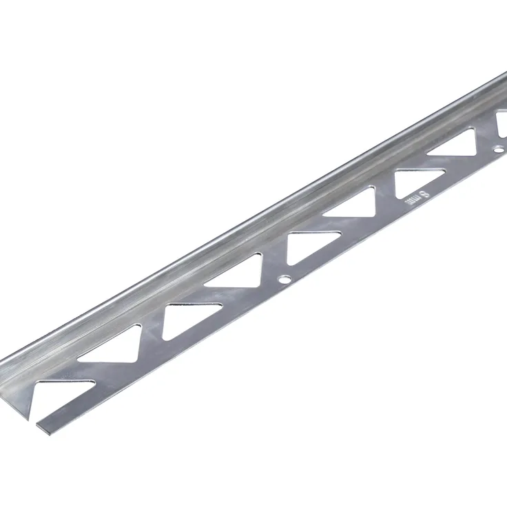 Alberts® Fliesen-Abschlussprofil, Aluminium, Breite 23,5mm, Länge 1m-blank-12,5 mm