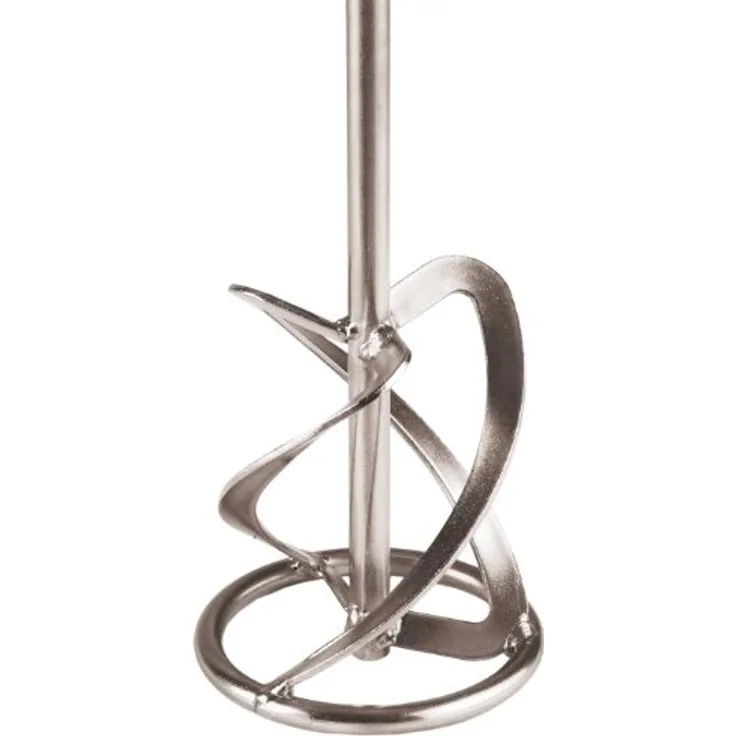 Berg MR 160 G 740 Mörtelrührquirl , M14-Aufnahme, Silber, 160x740 mm