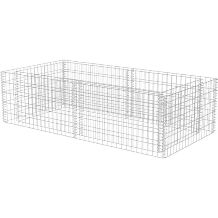 vidaXL Pflanzkübel Steinkorb 180×90×50 cm – Bild 2