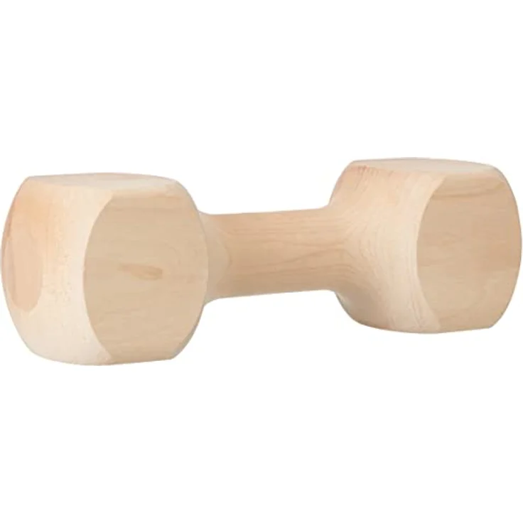 Kerbl Apportierholz eckig 83528, Tierspielzeug aus Holz, ca. 500 g, 25.8 x 8.8 x 7.2 cm – Bild 1