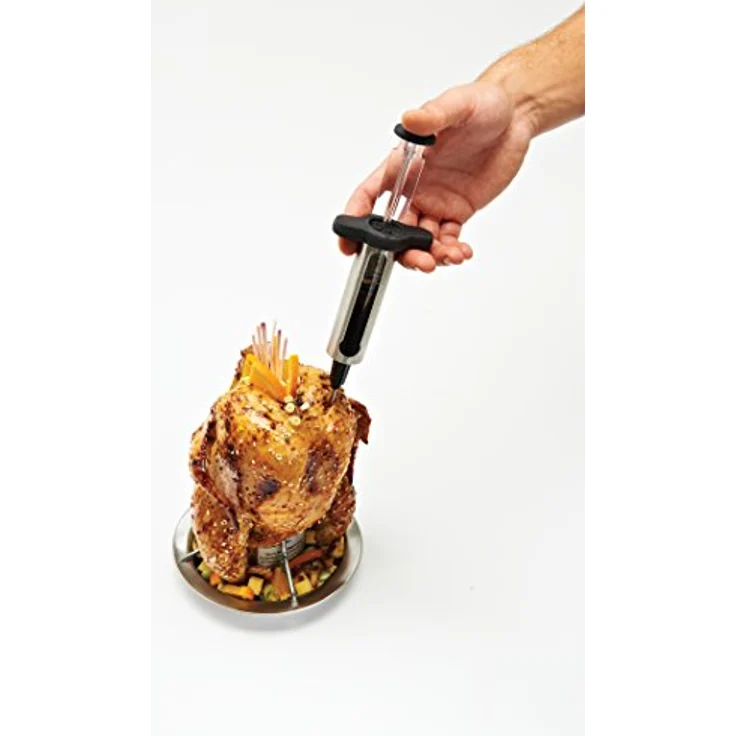 Broil King Grill-/Grillzubehör, Marinadenspritze, edelstahl, 5 x 5 x 5 cm, 61495 – Bild 5
