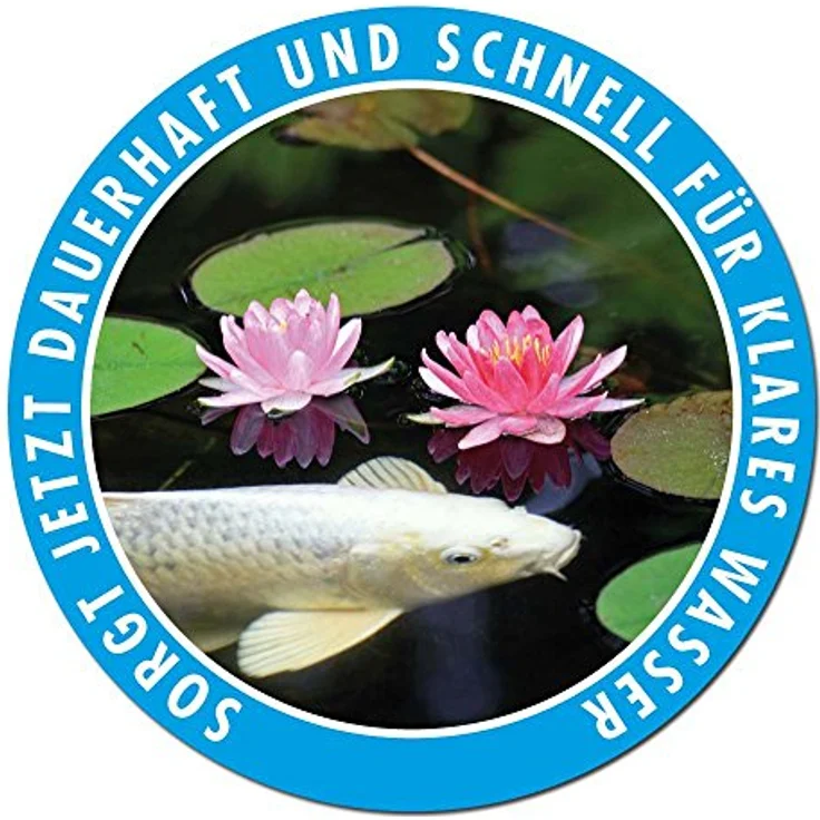 AQUALITY Gartenteich Grünwasser-EX (Besonders wirksam bei grünem Wasser, dauerhaft und schnell, grüne Schwebealgen, verhindert die Algenneubildung), Inhalt:1 Liter – Bild 4