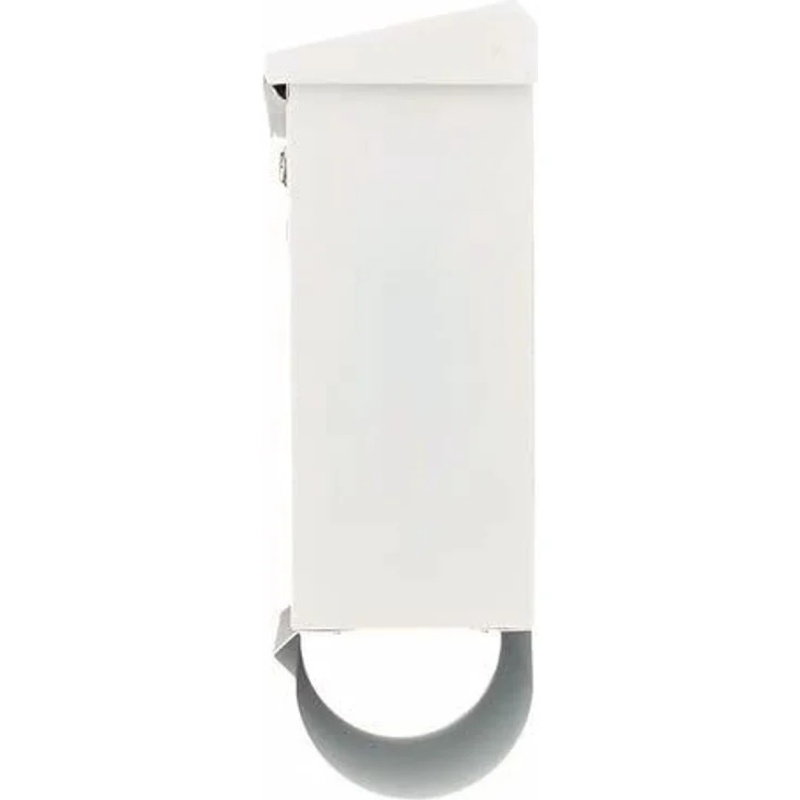 BURG-WÄCHTER Briefkasten-Set mit integriertem Zeitungsfach, A4 Einwurf-Format, EU Norm EN 13724, Verzinkter Stahl, Comfort-Set 91300 W, Weiß – Bild 2