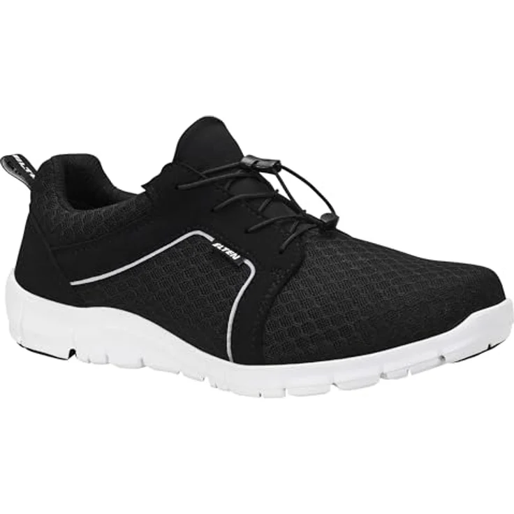 Elten Berufshalbschuh MAIDU black Low O1, Gr. 45 - Atmungsaktiver Arbeitsschuh aus Mikrofaser und Meshmaterial – Bild 1