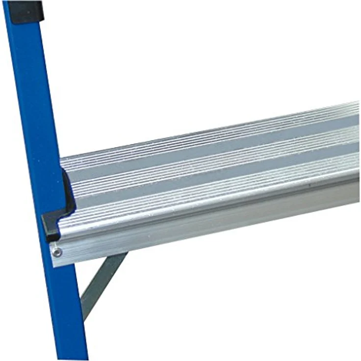 Krause 130099 Arbeitsplattform Alu-Holme, Arbeitshöhe 470 mm, Phenol-Siebdruck-Platte 1090x300 mm, Tragkraft 150 kg – Bild 9