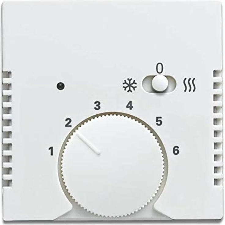 Busch-Jaeger Zentralscheibe 1795 HKEA-914, alpinweiß, Schalter-Zubehör für effiziente Elektroinstallation – Bild 1
