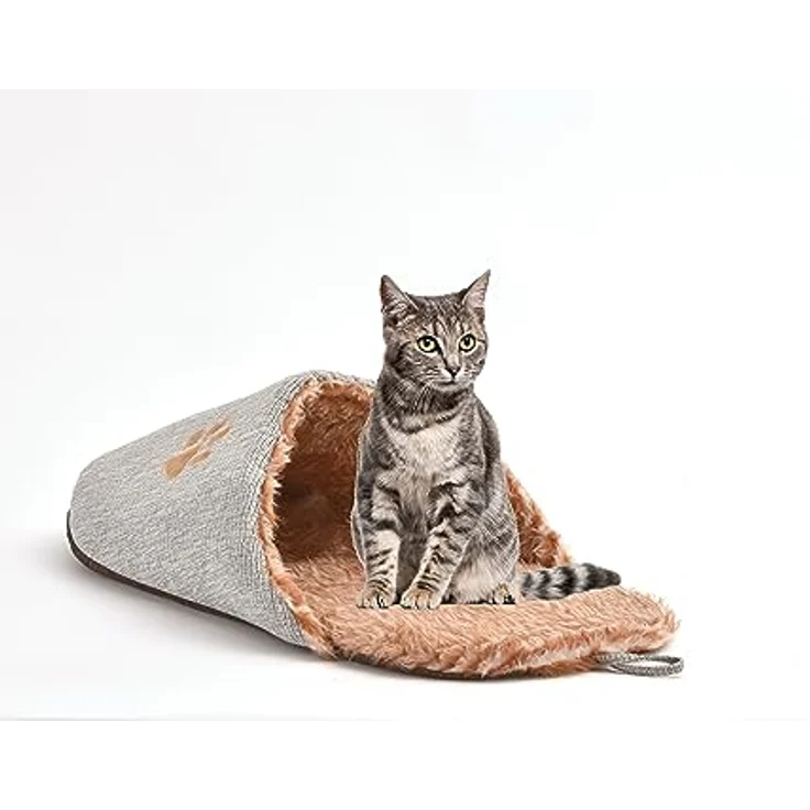 Tierbett Katzenbett Weich mit extra Spielkugelset – Bild 2