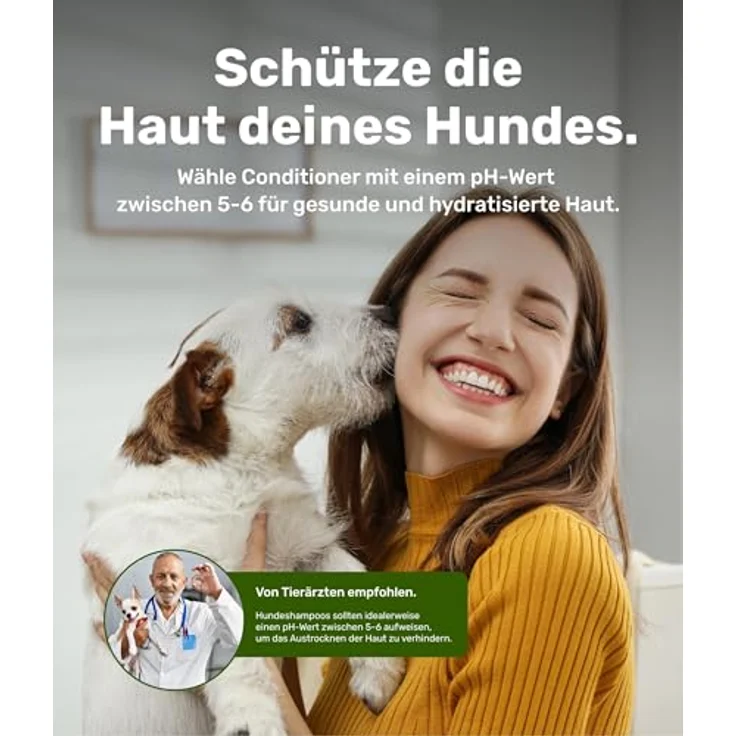 PetTec Tiershampoo Hundeconditioner Avocadoöl, 250 ml, vegan, allergenfrei, Made in Germany – Bild 5