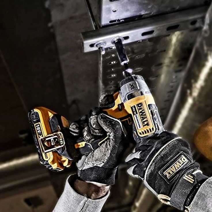 DeWALT Kit DCK699M3T, Elektrowerkzeug-Set mit DCD795 (Schlagbohrschrauber) und DCS391 (Handkreissäge), 6-teilig, inkl. 3 x 4,0 Ah Akku und 2 x TSTAK VI – Bild 5