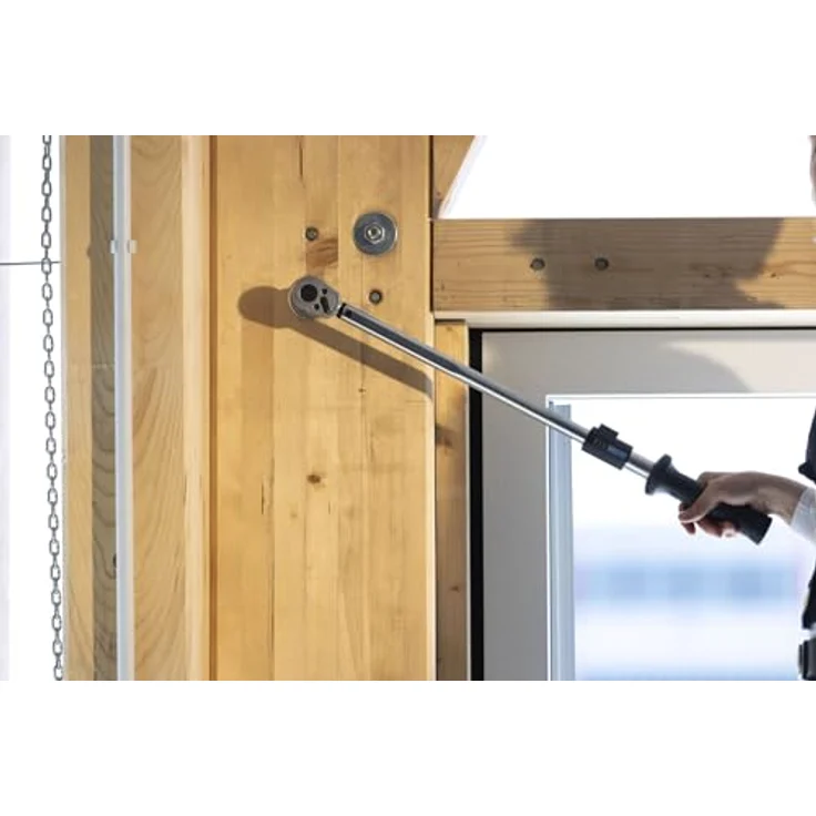 HAZET Drehmomentschlüssel 5123-2CLT, 1/2" mit Umschaltknarre, Click-Lens-Type und präziser Drehmoment-Auslösung in hartverchromter Ausführung – Bild 6