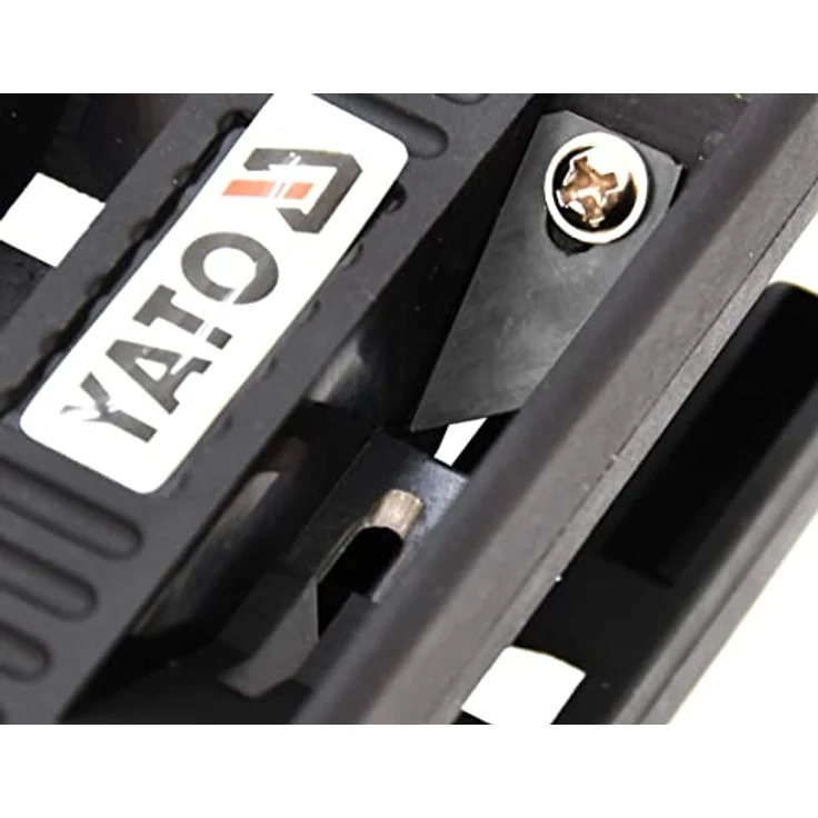 YATO YT-5710, doppelseitiger Furnierschneider aus SK5-Stahl für Möbelplatten bis 25 mm Dicke, Kunststoffkörper – Bild 5