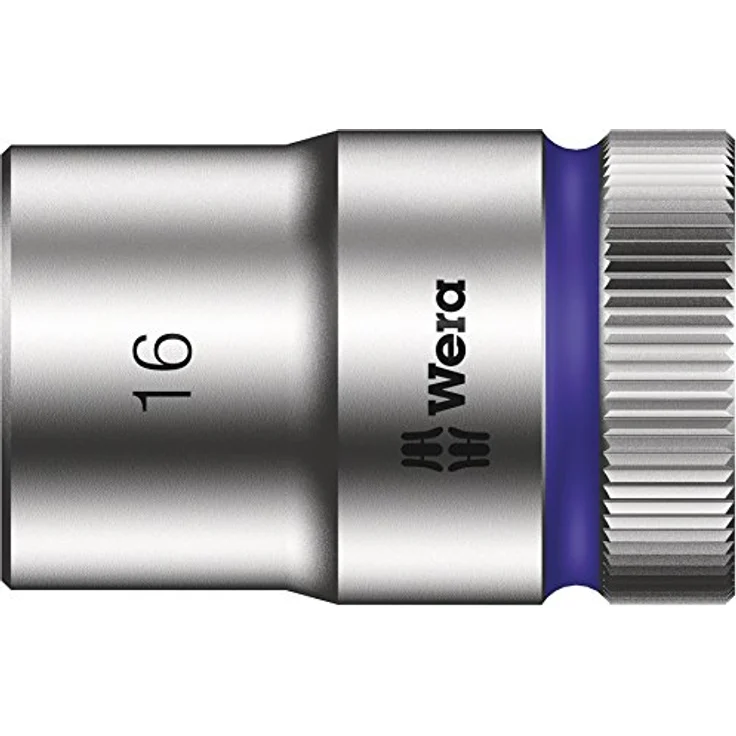 Wera 9722 Bit- und Steckschlüsselset Knarren-Satz, 31-teilig, 1/2 Zoll mit 2-farbiger Schaumstoffeinlage, passend für Tool Rebel Werkstattwagen – Bild 29