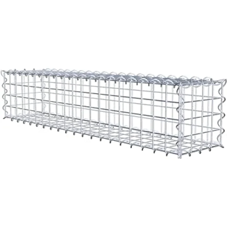 Gabiona Gabione 100 cm x 20 cm x 20 cm (L x H x T), Maschenweite 5 cm x 5 cm, Spirale – Bild 3