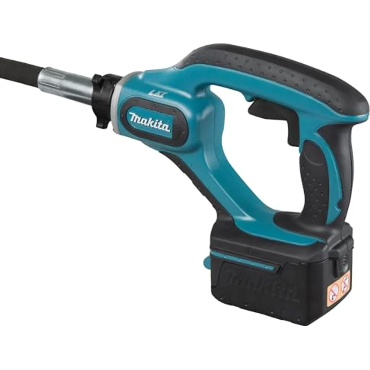 Makita Akku-Betonverdichter (18 V - 5,0 Ah, 2 Akkus) und Ladegerät im Transportkoffer, DVR450RTE – Bild 3