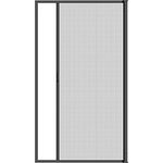 Schellenberg 70897 Balkontür Rollo, Insektenschutzrollo Tür, Fiberglasgewebe, individuell kürzbar, 160 x 225 cm, Anthrazit