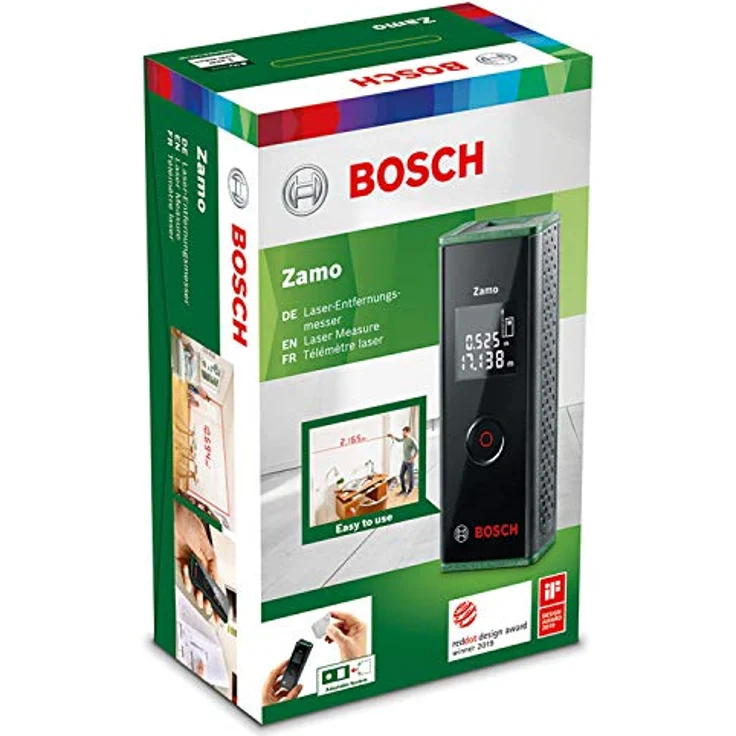 Bosch Laser-Entfernungsmesser Zamo (3. Generation, Messbereich: 0,15 20,00 m, Karton) – Bild 3