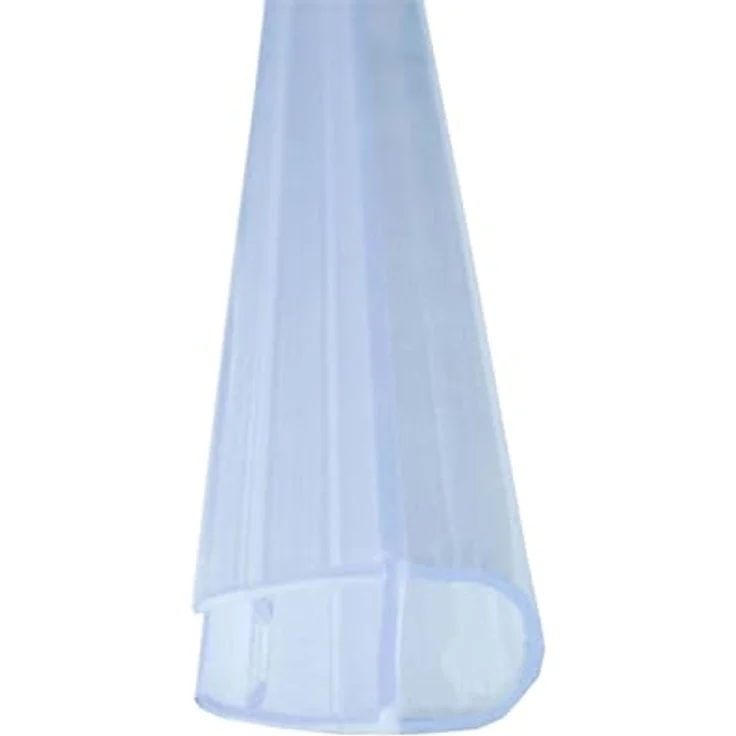 Bagnoxx Hohlkammerprofil Wandabschluss 2m für 6mm Glas, transparent, schimmelbeständig und UV-beständig – Bild 1