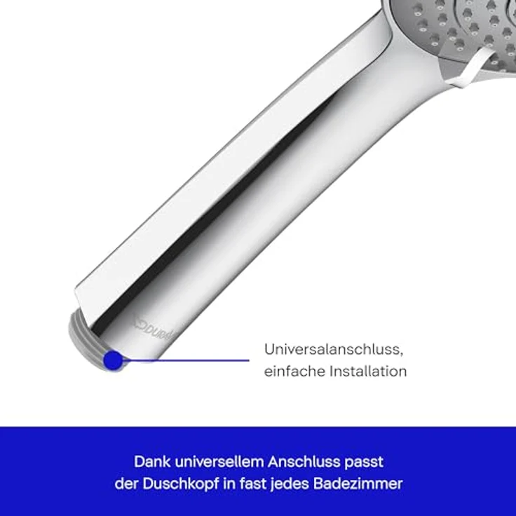 OTTO Duravit Handbrause UV0652016010, mit Silikonnoppen und Strahlartenumstellung, in Weiß – Bild 3