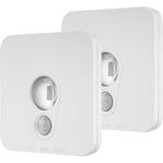 REV Nachtlicht Set - 2x Akkulampe mit Bewegungsmelder, 50lm, dimmbar, weiß