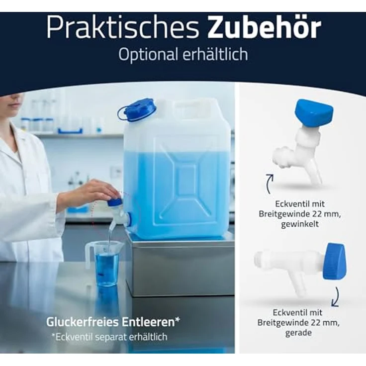 Huenersdorff Weithalskanister, 22 L – Bild 8
