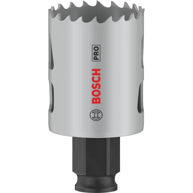 Bosch 1x PRO Multi Material Power Change Plus Lochsäge Ø 38 mm, für Weichholz, Trockenbauwand, Professional Zubehör, grün