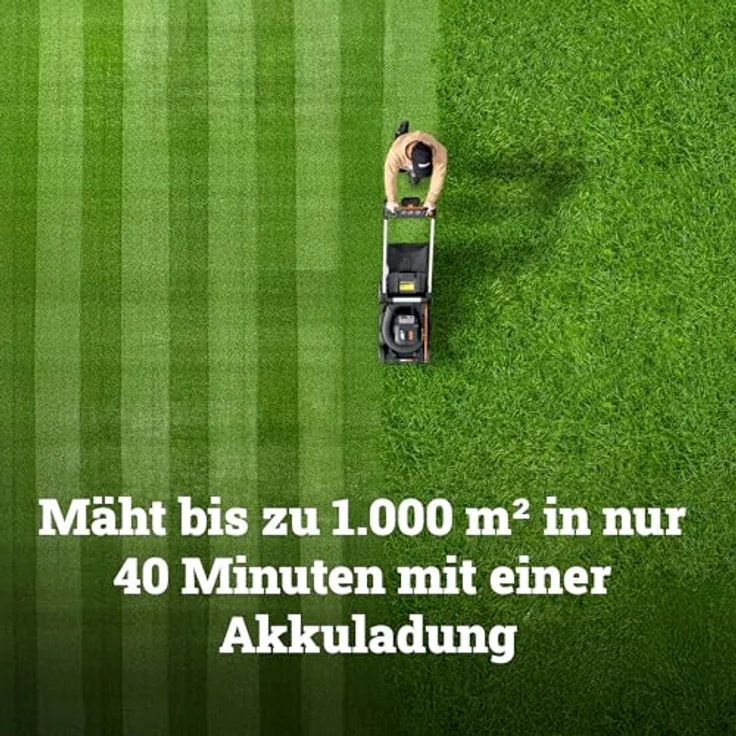 Worx Akku-Rasenmäher WG760E 51 cm – Bild 5