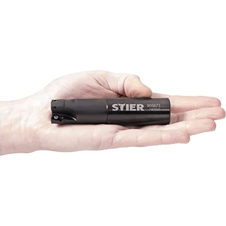 STIER Eckfräser D25/4, 90° Fräser ohne Innenkühlung für Eckfräser-Bearbeitungen bis ap 3/4 mm – Bild 2