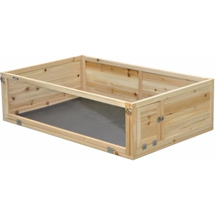 Nanook Indoor Freilaufgehege für Kleintiere, Meerschweinchen, Hamster - Natur - 110x70x30 cm – Bild 2