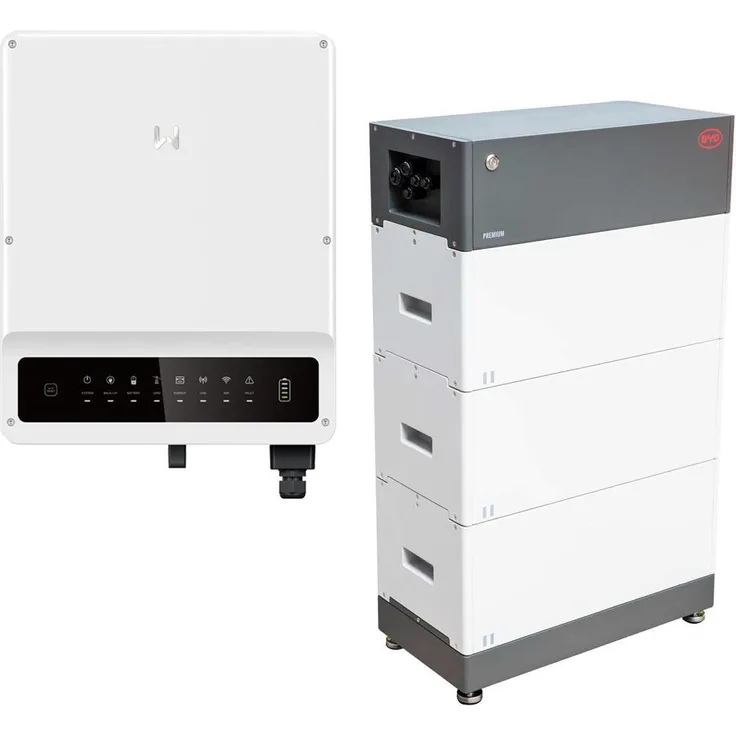 GoodWe ET Plus HV GW8K-ET, 8kW Hybrid Wechselrichter mit 7,68kWh Solarspeicher, 2 MPPT, IP66, WLAN und APP-fähig