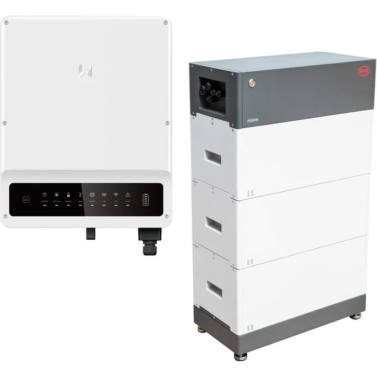 GoodWe ET Plus HV GW8K-ET, 8kW Hybrid Wechselrichter mit 7,68kWh Solarspeicher, 2 MPPT, IP66, WLAN und APP-fähig