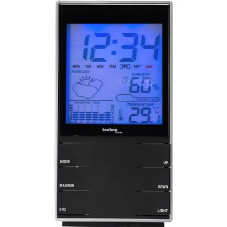 Technoline WS 9120, Messgerät mit Alarmfunktion, betrieben mit 2 x AAA Micro, 1.5 V – Bild 2