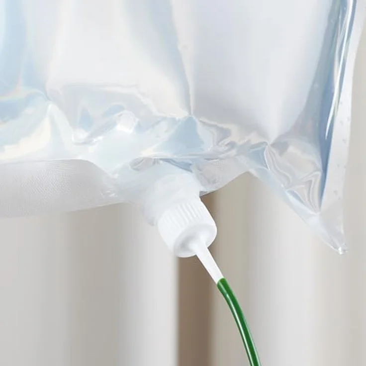 relaxdays Bewässerungssystem 4 Tropfbewässerungsbeutel, transparente Beutel mit einstellbarer Tropfgeschwindigkeit und 4 Gelbstickern gegen Insekten – Bild 7