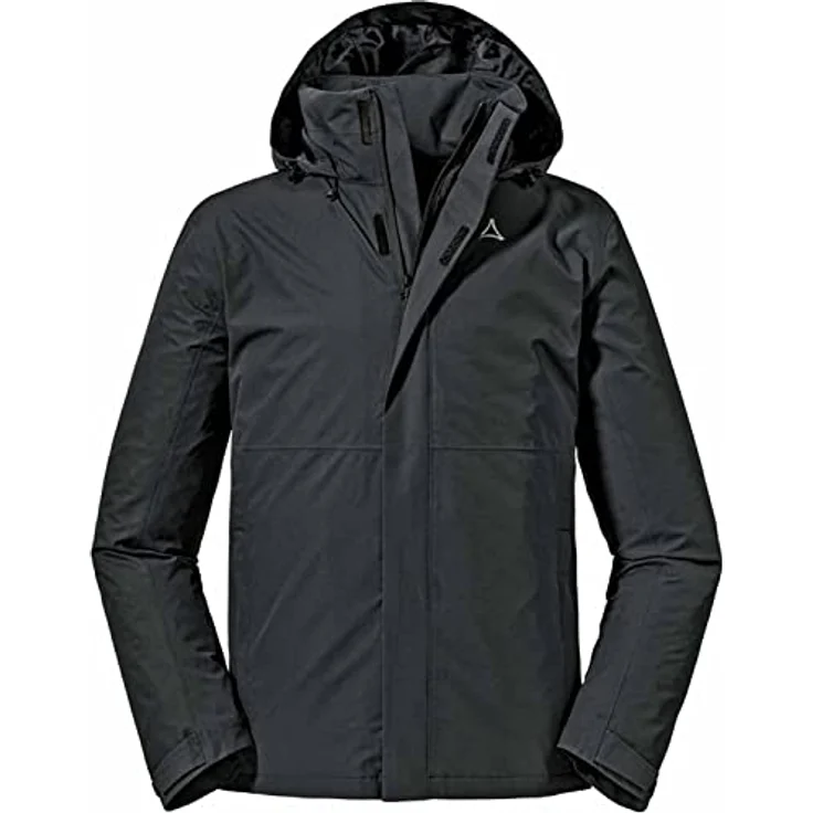 Schöffel Anorak Jacket Gmund M, wasser- und winddicht, atmungsaktiv, 10.000mm Wassersäule, blau – Bild 2