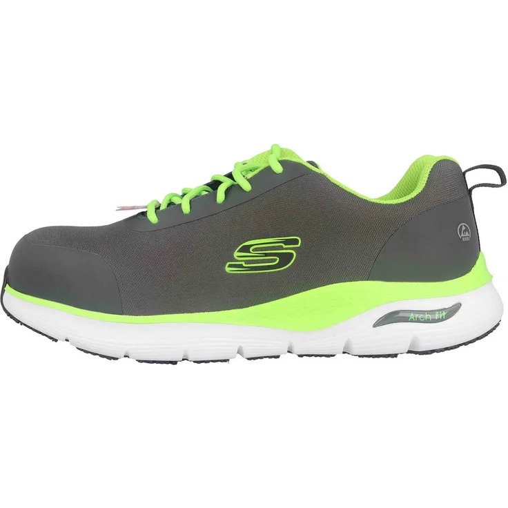 Skechers 200086EC CCLM Arbeitsschuh, Herrenschuhe in Grau mit Textil und Polyester Material – Bild 1