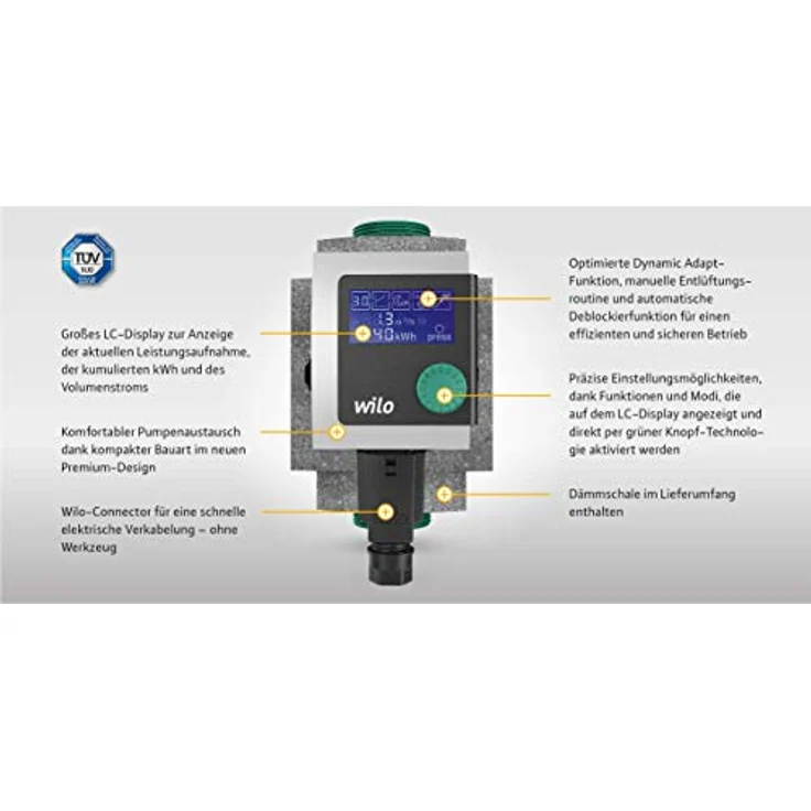 Wilo Hocheffizienzpumpe Stratos PICO plus 30/1-4, Rp 1 1/4"", 180 mm" – Bild 4