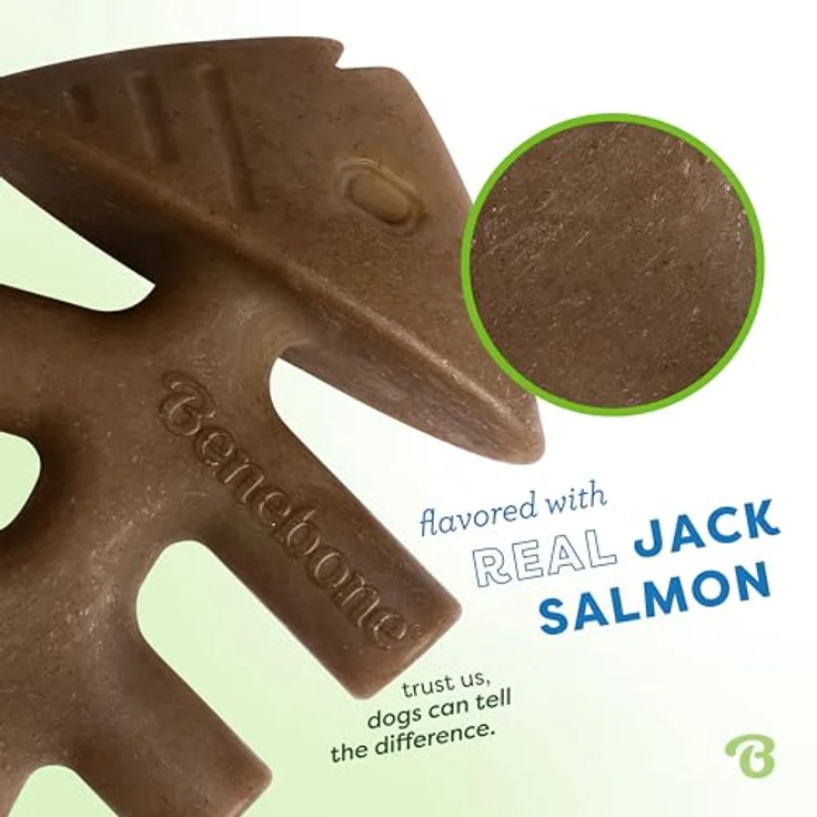 Benebone Fishbone 2-Pack Mini 12cm - (81005421034), Hundespielzeug – Bild 2