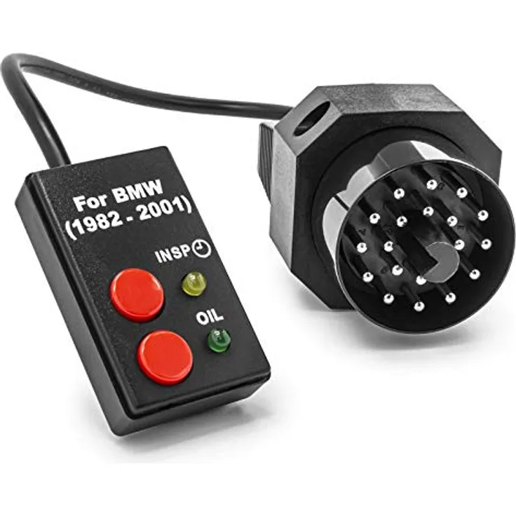 PKW KFZ Auto Öl Service Intervall Rücksteller Reset für BMW OBD E28 E30 E34 E36