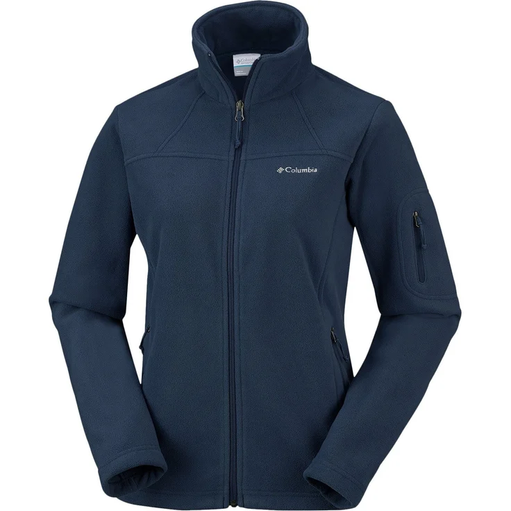 Columbia Fleecejacke Fast Trek™ II mit Oberarmtasche, Damen Arbeitsjacke in robustem Material, atmungsaktiv, schwarz – Bild 1