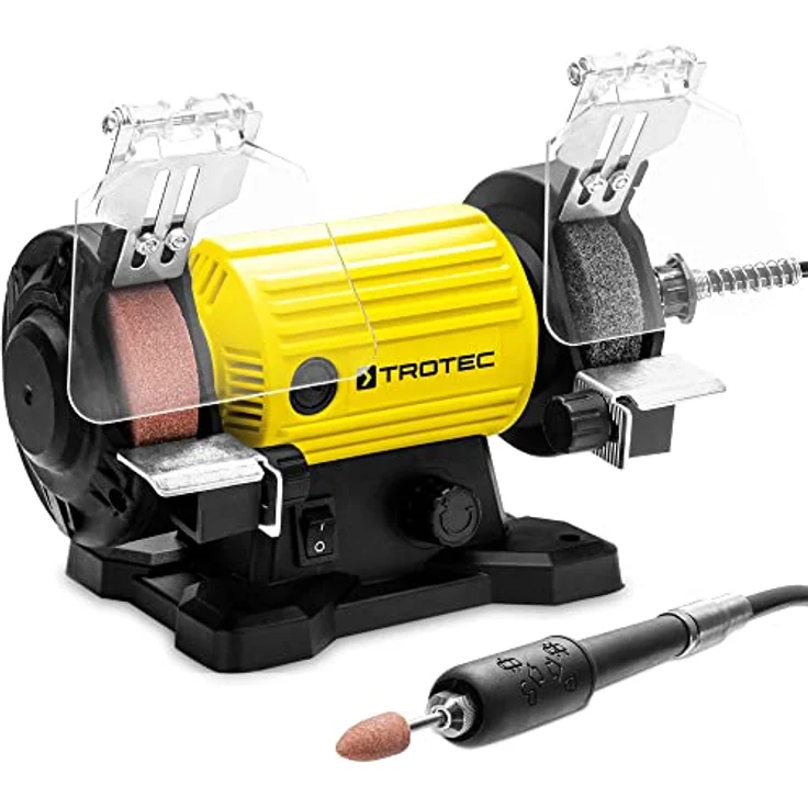 TROTEC Doppelschleifmaschine PBGS 10-120 | 120W Doppelschleifer, Multischleifer, Multifunktionsgerät | inkl. 100-teiligem Zubehör-Set – Bild 1
