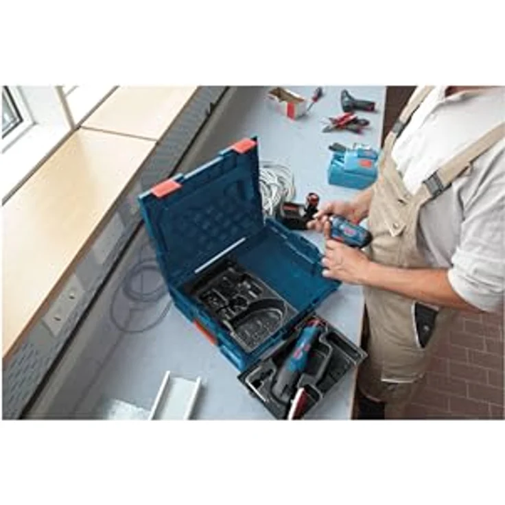 Bosch L-BOXX Einlage für GWS 18V-10/-15, Werkzeugaufbewahrung, Außenabmessungen 318 x 432 x 78 mm – Bild 4