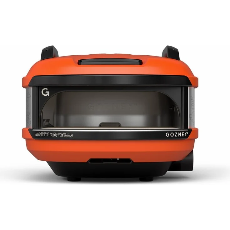 GOZNEY° Gozney Tread Pizzaofen Matty Matheson Limited Edition, mobiler Outdoor-Ofen in Matty-Orange mit Seitenbrenner und schnellen Aufheizzeiten