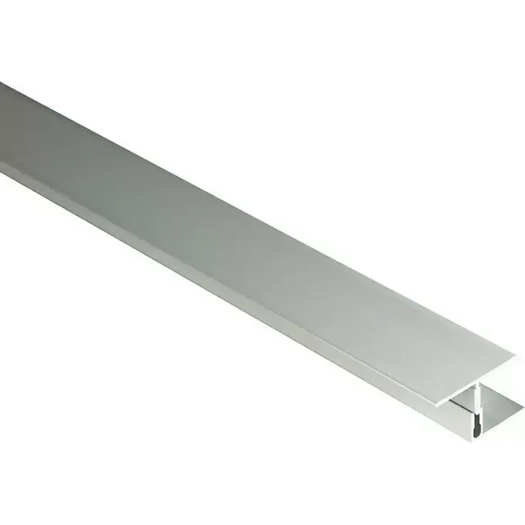 Kovalex Übergangsprofil, Aluminium für Terrassendielen, anthrazit, 2.500 x 60 x 22,5 mm